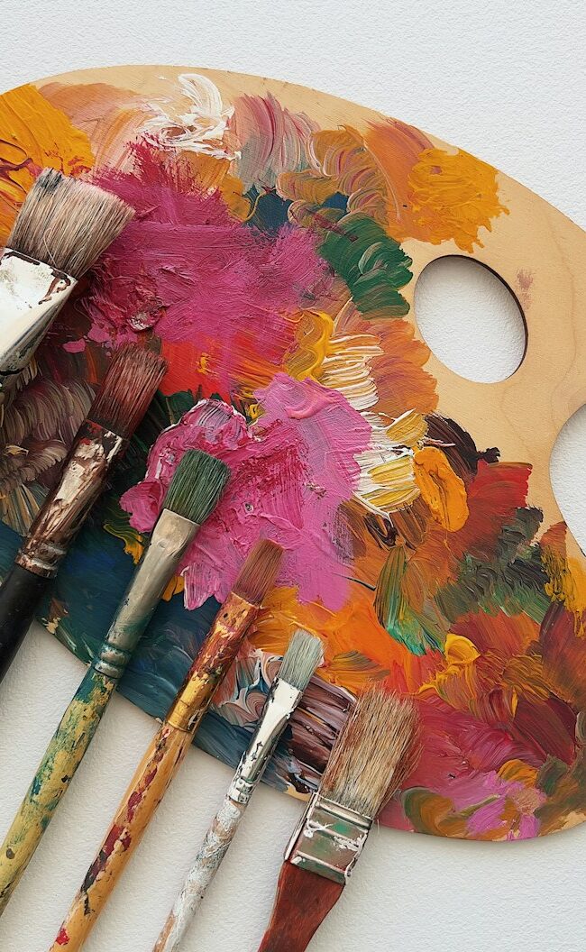 a purse with a flower design