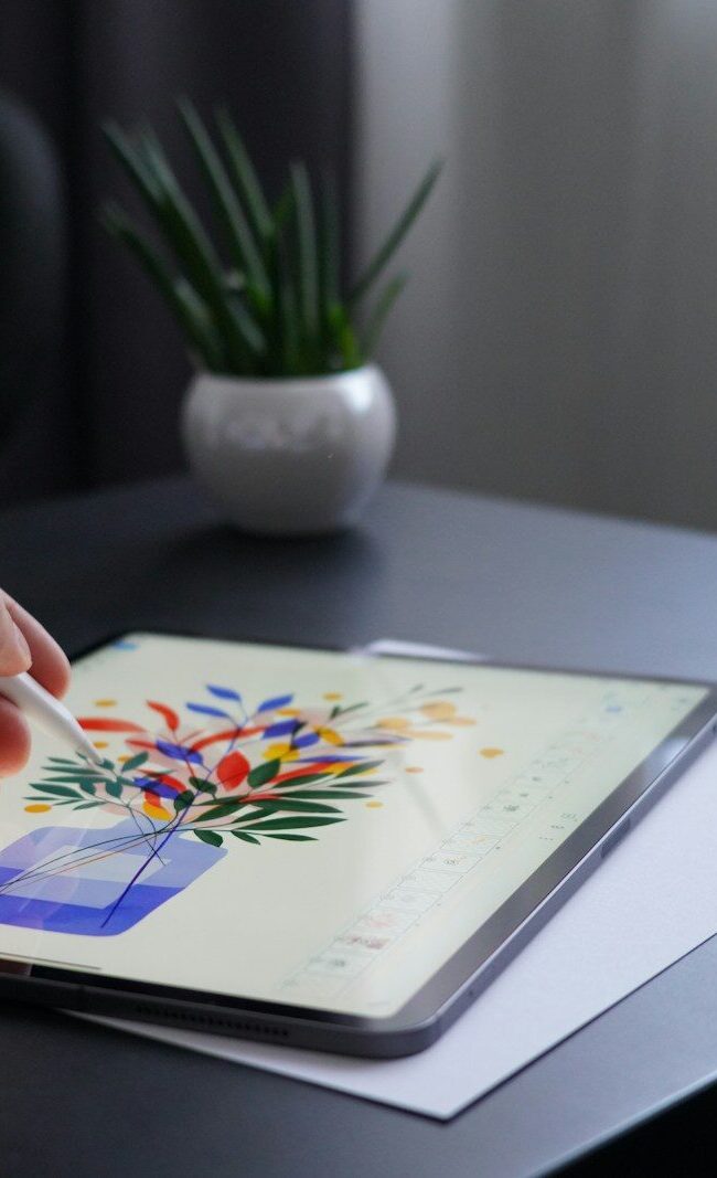 Eigene Zeichnungen auf dem iPad für Produkte gestalten